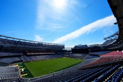 Gilette Stadium outside Boston USA Boston25news com